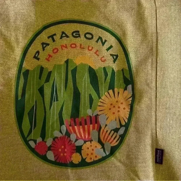 NWT PATAGONIA Honolulu Special Edition recycled market tote | exclusive - Picture 2 of 4